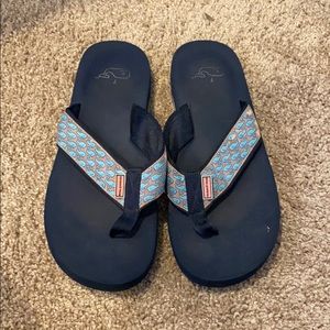 Vineyard Vines Whale Flip Flops